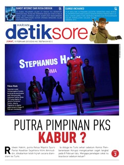 PUTRA PIMPINAN PKS KABUR?