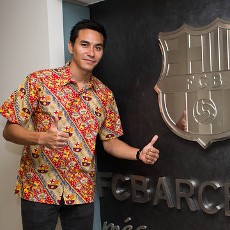 Darius Sinathrya Jadi Fan Kehormatan Barca