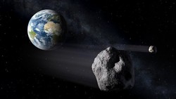 Asteroid Raksasa 2012 DA14 Lintasi Indonesia