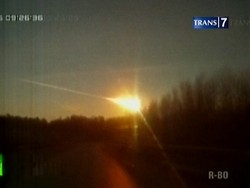 Meteor Jatuh, 1000 Warga Terluka