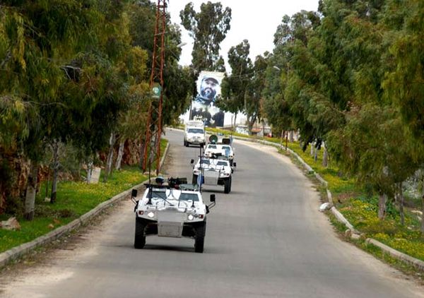 TNI-Tentara Prancis Patroli di Libanon