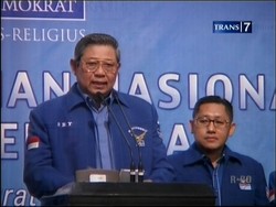 Pidato Pengarahan SBY di Rapimnas Partai Demokrat
