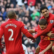 Liverpool Gilas Swansea 5-0