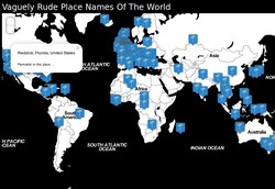 Orang Inggris Bikin Peta Nakal di Internet