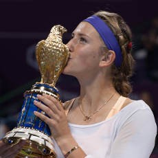 Kalahkan Serena, Azarenka Juara di Doha