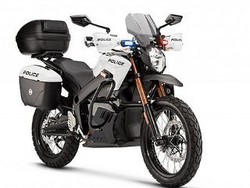 Ini Motor Trail Listrik Khusus Polisi