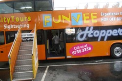 Mati Gaya di Bus Tingkat Singapura