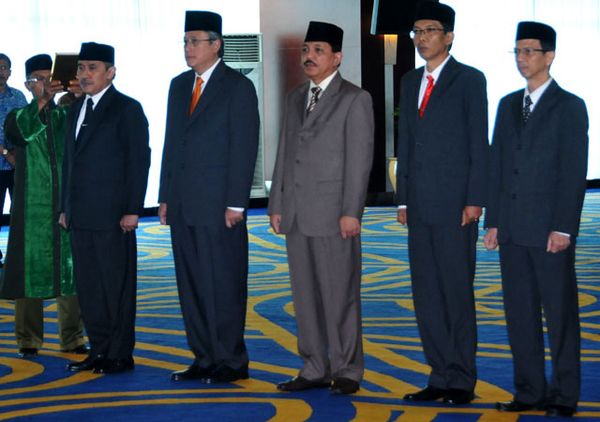 Cicip Sutardjo Lantik Pejabat Eselon I KKP