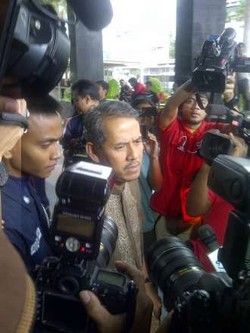  Diperiksa KPK 4 Jam, Anggito Tak Yakin Century Berdampak Sistemik