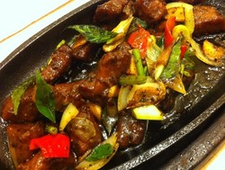 Resep Daging: Hotplate Daging Bumbu Kari