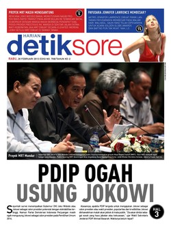PDIP OGAH USUNG JOKOWI