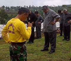Temui Petani di Lereng Gunung Slamet, SBY Siapkan Fisiknya