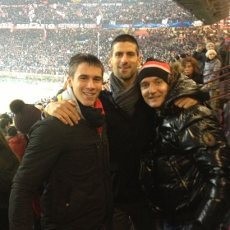 Ketika Djokovic & Lorenzo Terjangkit Demam Milan-Barca