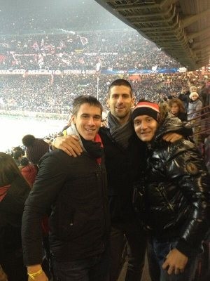 Ketika Djokovic & Lorenzo Terjangkit Demam Milan-Barca
