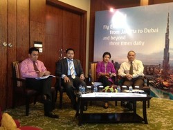 Maret, Emirates Rute Jakarta-Dubai Terbang 3 Kali Sehari