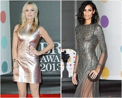 9 Seleb Berbusana Terbaik di Brit Awards 2013
