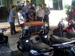 Pencuri 54 Motor di Semarang Ditembak