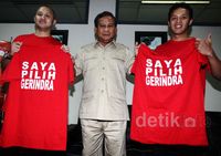 Ananda Mikola & Moreno Daftar Jadi Caleg Gerindra