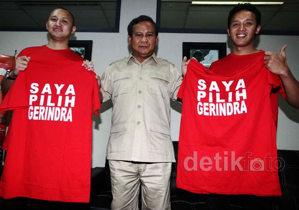 Ananda Mikola & Moreno Daftar Jadi Caleg Gerindra