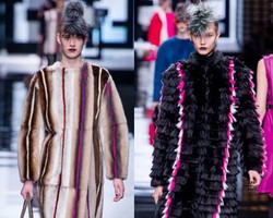 Karl Lagerfeld Hadirkan Tren Bulu di Koleksi Terbaru Fendi