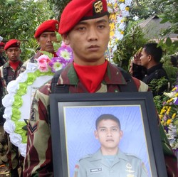 Pratu Wahyu Prabowo Prajurit yang Baik dan Disiplin