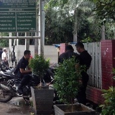 Belasan Polisi Berjaga-jaga di Kantor DPP Partai Demokrat
