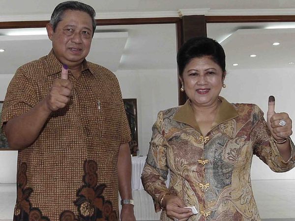 Presiden SBY Gunakan Hak Suara