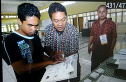 206 Tunanetra Mencoblos di 2 TPS di Wiyata Guna