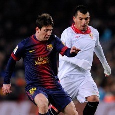 Barca Taklukkan Sevilla 2-1