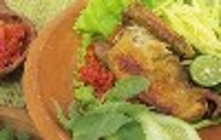 Resep Ayam: Ayam Penyet Sambal Mangga