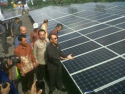 Dua Pembangkit Listrik Tenaga Matahari Terbesar Mulai Beroperasi di Bali