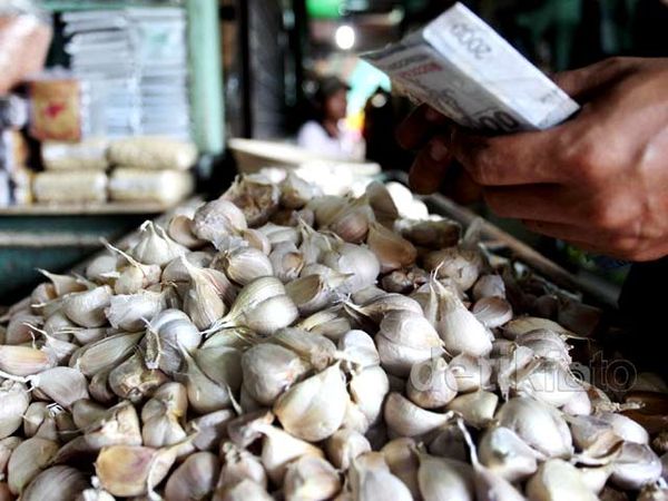 RI Impor Bawang Putih Rp 2 triliun Setahun