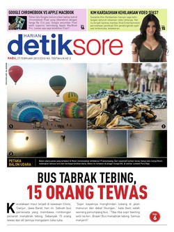 BUS TABRAK TEBING, 15 ORANG TEWAS