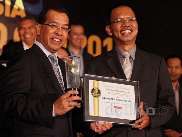Dirut Garuda Raih Indonesia Most Admired CEO 2013