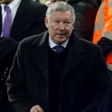 Fergie Tonton El Clasico di Camp Nou