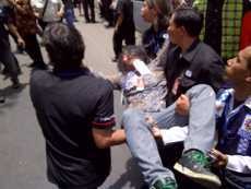 250 Balon Meledak, Beberapa Orang Luka Bakar Ringan