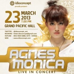 Agnes Monica Konser Eksklusif di Yogyakarta