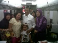 Dahlan Jadi Artis Dadakan di Kereta Argojati