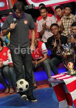 Robert Pires Awali Kedatangan Arsenal ke Indonesia