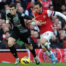Cazorla Tegaskan Pentingnya Laga Kontra Tottenham