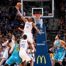 Durant Triple-Double, Thunder Bekuk Hornets