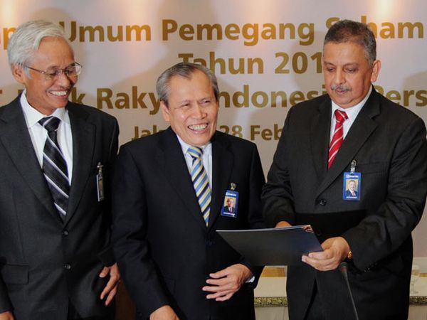 BRI Bagikan Deviden Rp 5,55 Triliun