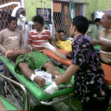 Pembacok Korlap Aksi Demo Kontra Bupati Diduga Kelompok Pro Bupati