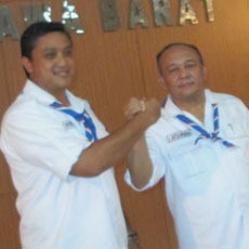 Dede dan Lex Sambangi Acara Rekapitulasi Pilgub Jabar