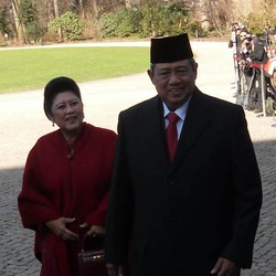 Presiden Jerman Joachim Gauck Terima SBY di Istana Schloss Bellevue