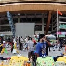 Tagih Pembayaran, Subkontraktor Segel Stadion Utama Pekanbaru