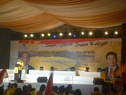 Ulang Tahun ke-45 Fraksi, Golkar Mantapkan Target Memenangkan Pemilu