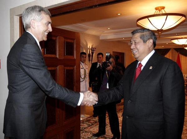 SBY Bertemu Para Pemimpin Perusahaan Jerman