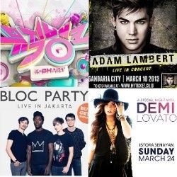 Mulai Music Bank Hingga Demi Lovato Siap Hibur Jakarta Bulan Ini