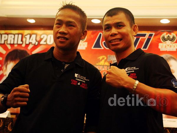 Chris John & Daud Jordan Siap Pertahankan Gelar Chris John & Daud Jordan Siap Pertahankan Gelar